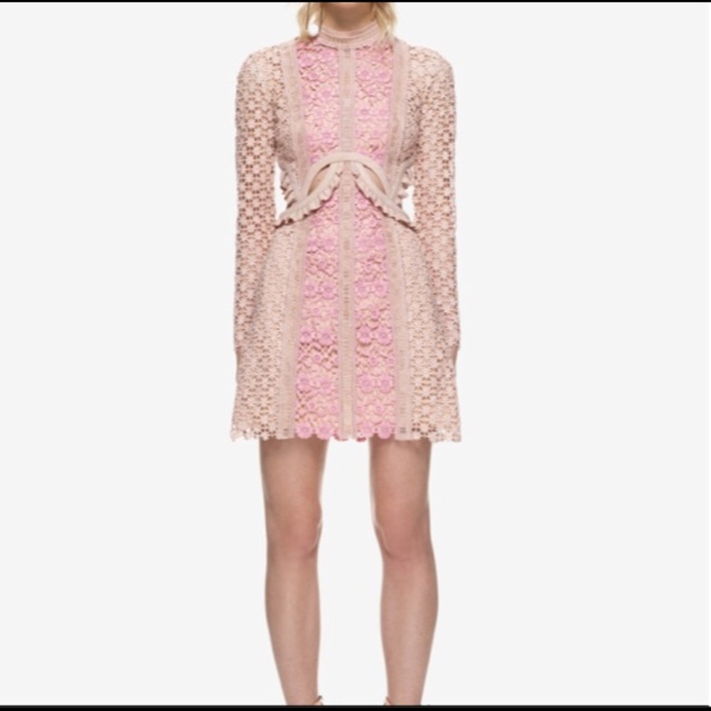 Self portrait Payne cutout dress